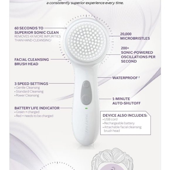 Skinvigorate Sonic Skin Care System - Mary Kay - Picture 4 of 9